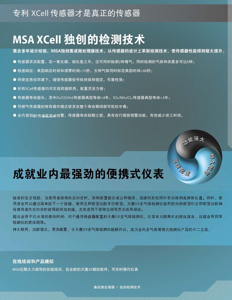 梅思安10129527天鷹5X多種氣體檢測(cè)儀圖5
