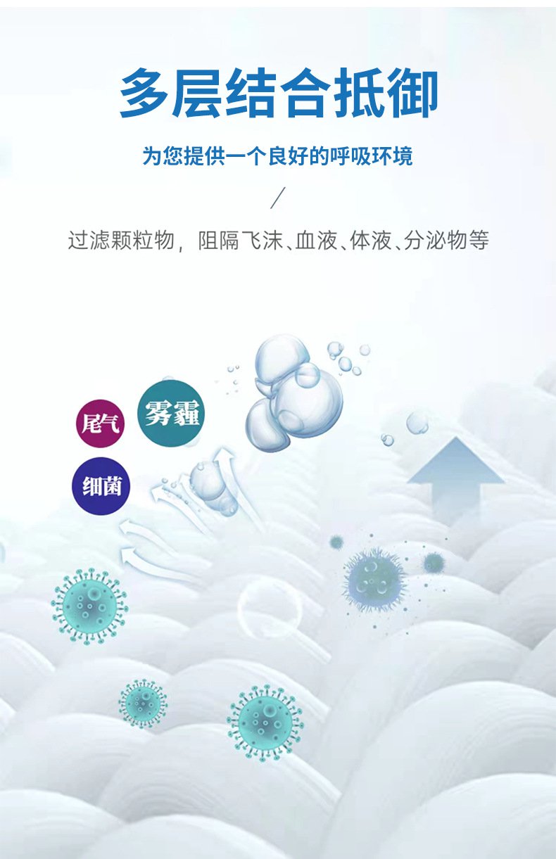 亞都一次性無菌醫(yī)用外科口罩10只裝防護(hù)性能