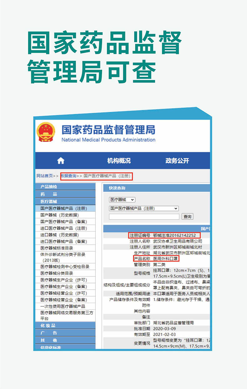 祥森耳掛式普通級醫用外科口罩